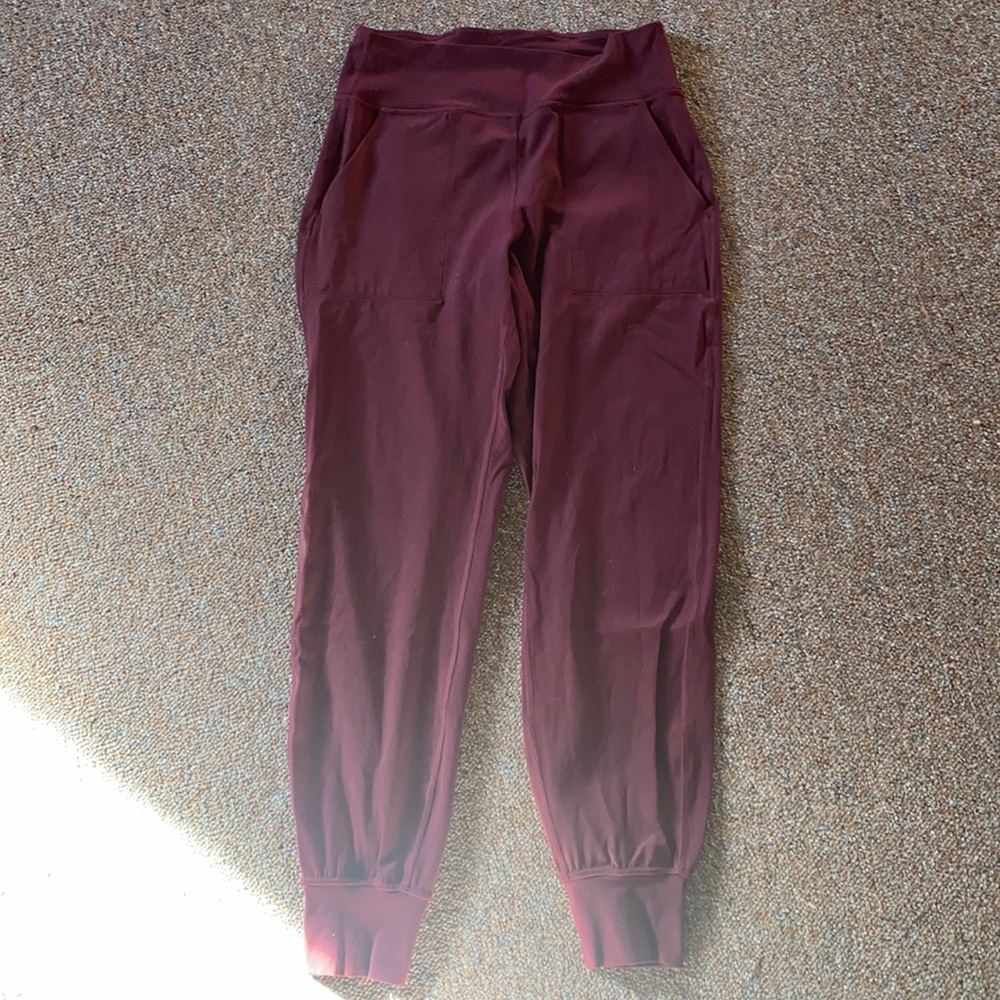 Lululemon Maroon Align Joggers